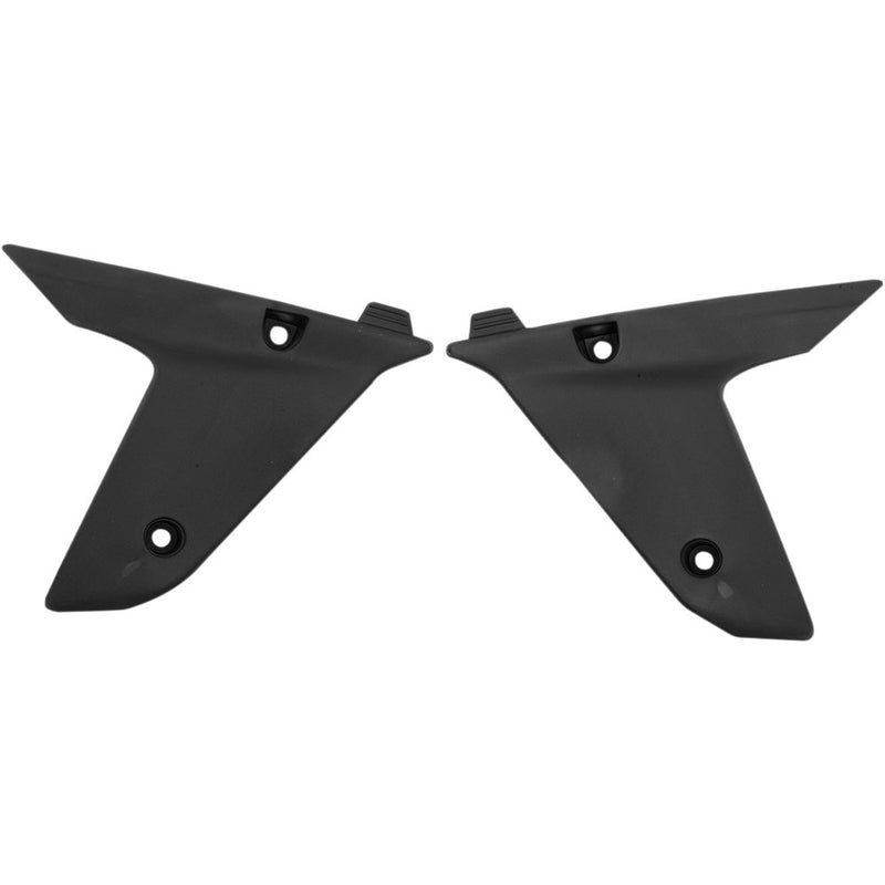 UFO Radiator Shrouds - Black - Lower HU03325-001