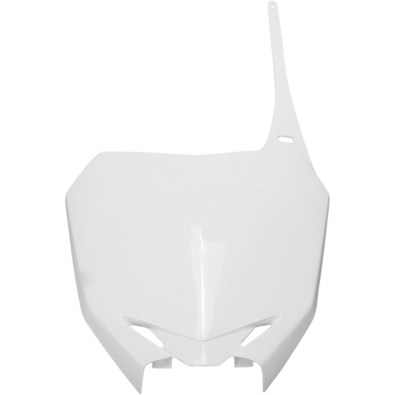 UFO Front Number Plate - White SU04919-041