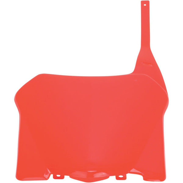 UFO Front Number Plate - Red HO04629-070