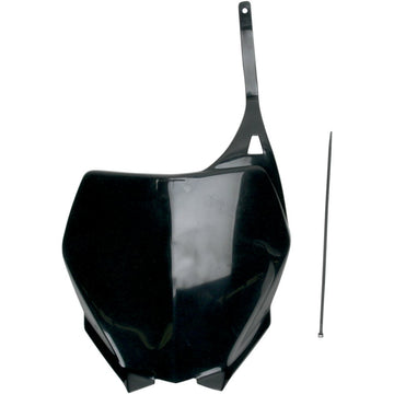 UFO Front Number Plate - Black YA03880-001