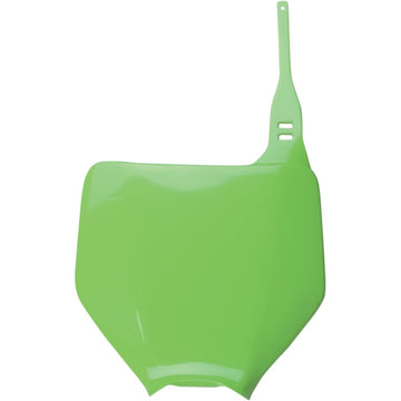 UFO Front Number Plate - KX Green KA03740-026