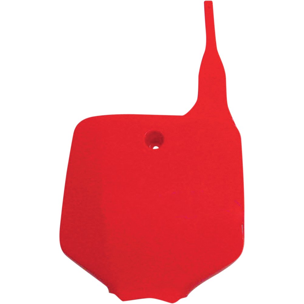 UFO Front Number Plate - '00-'11 OEM CR Red KA03732-070