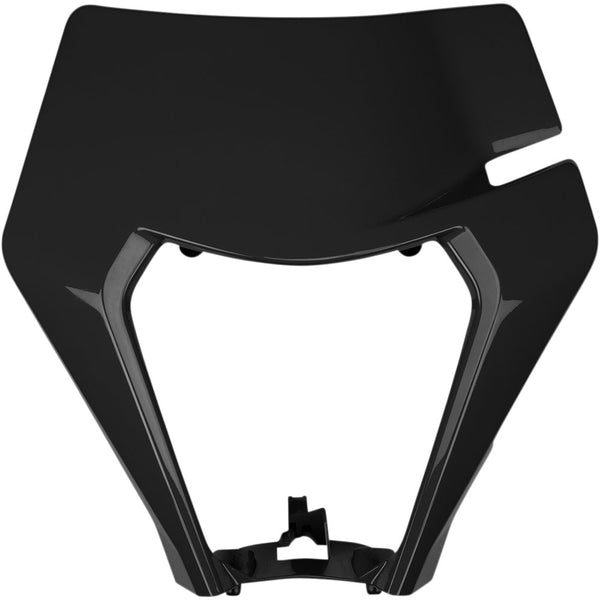 UFO Replacement plastic for OEM headlight - Black KT05003001