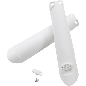UFO Fork Tube Protectors - White KT04055042