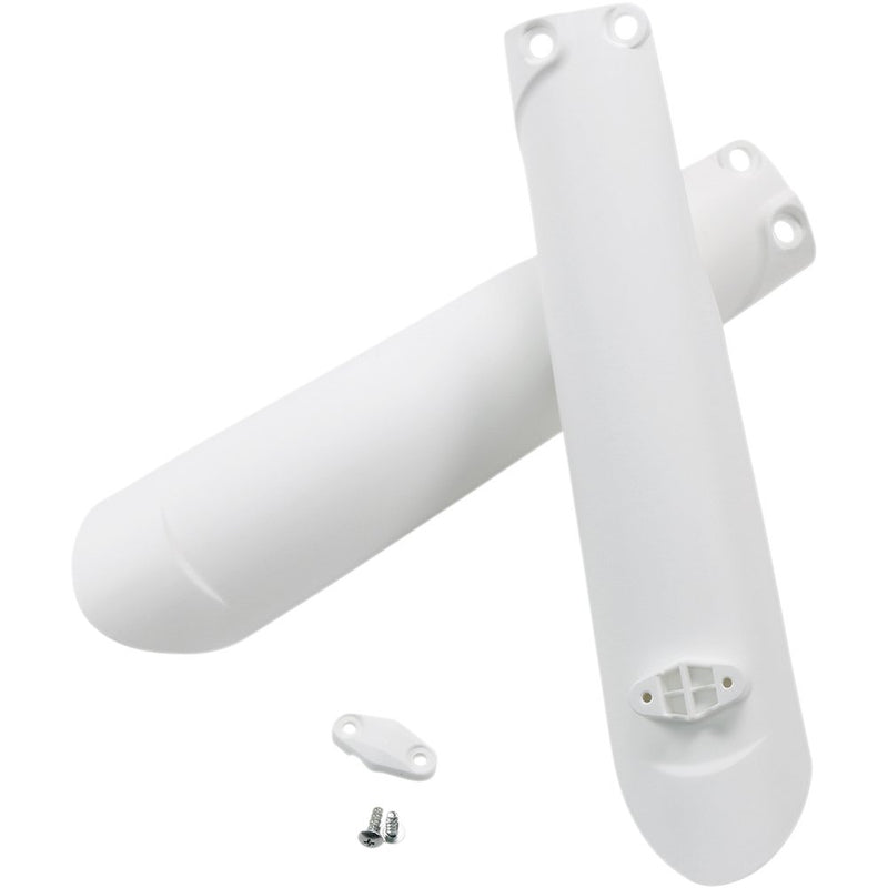 UFO Fork Tube Protectors - White KT04055042