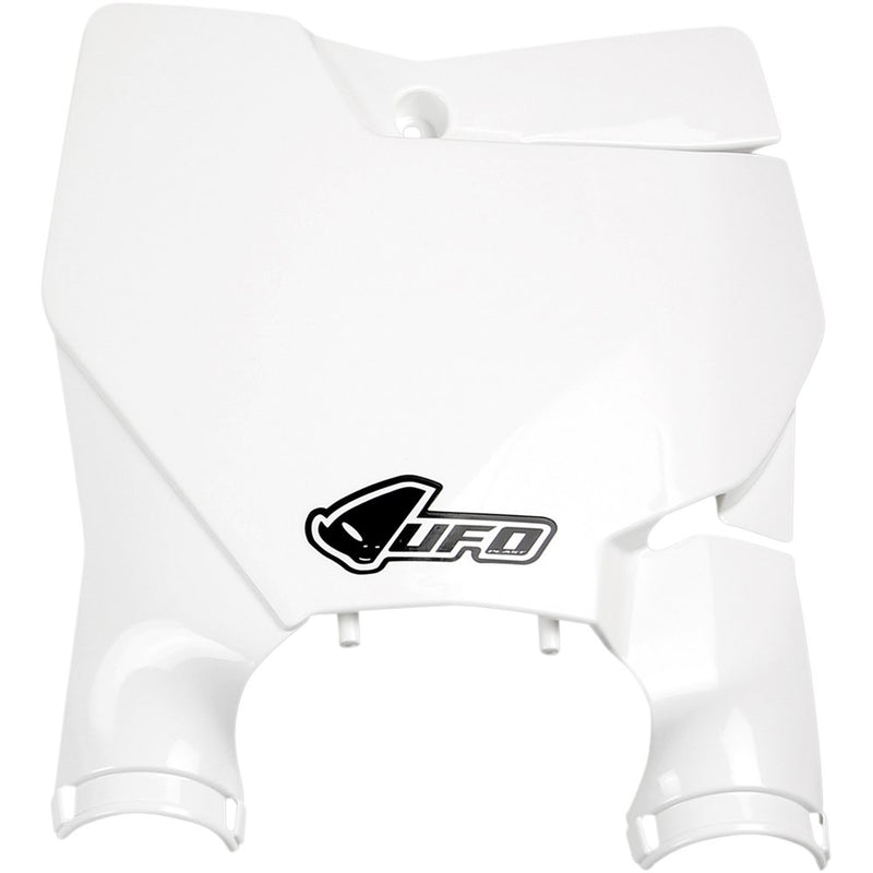 UFO Stadium Number Plate - KTM White - KTM KT04080042