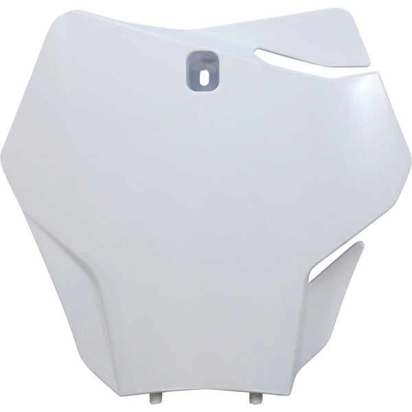 UFO Front Number Plate - White GG07130-041