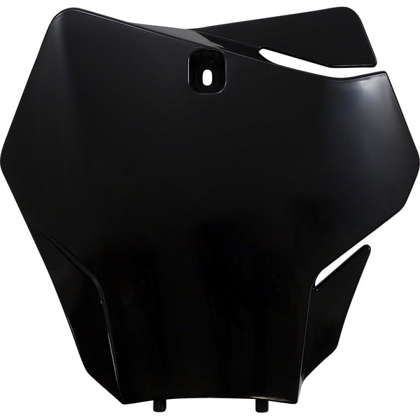 UFO Front Number Plate - Black GG07130-001