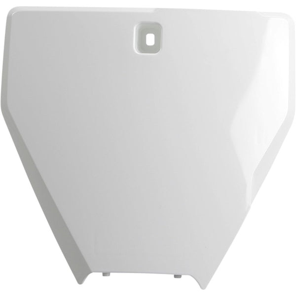 UFO Front Number Plate - White HU03367-041