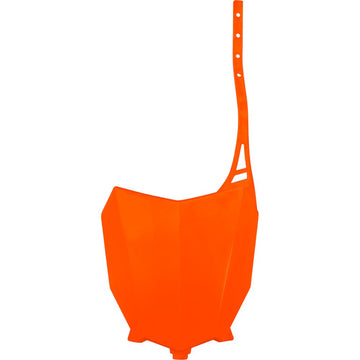 UFO Front Number Plate - Fluorescent Orange HO05602-FFLU