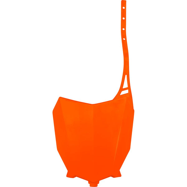 UFO Front Number Plate - Fluorescent Orange HO05602-FFLU