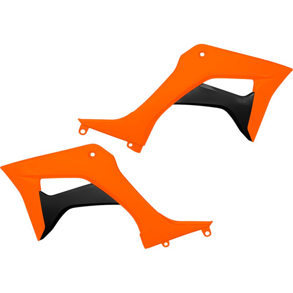 UFO Radiator Shrouds - Florescent Orange HO05600-FFLU