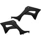 UFO Radiator Shrouds - Black HO05600-001