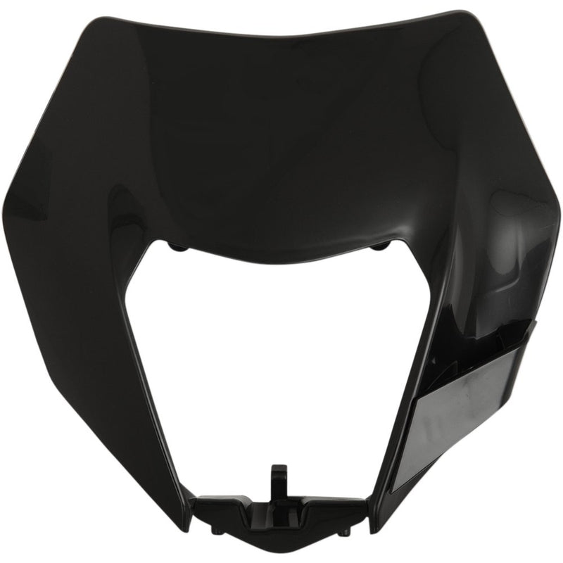 UFO Replacement plastic for OEM headlight - Black KT04095001