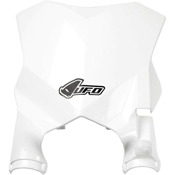 UFO Stadium Number Plate - White - Kawasaki KA04746-047