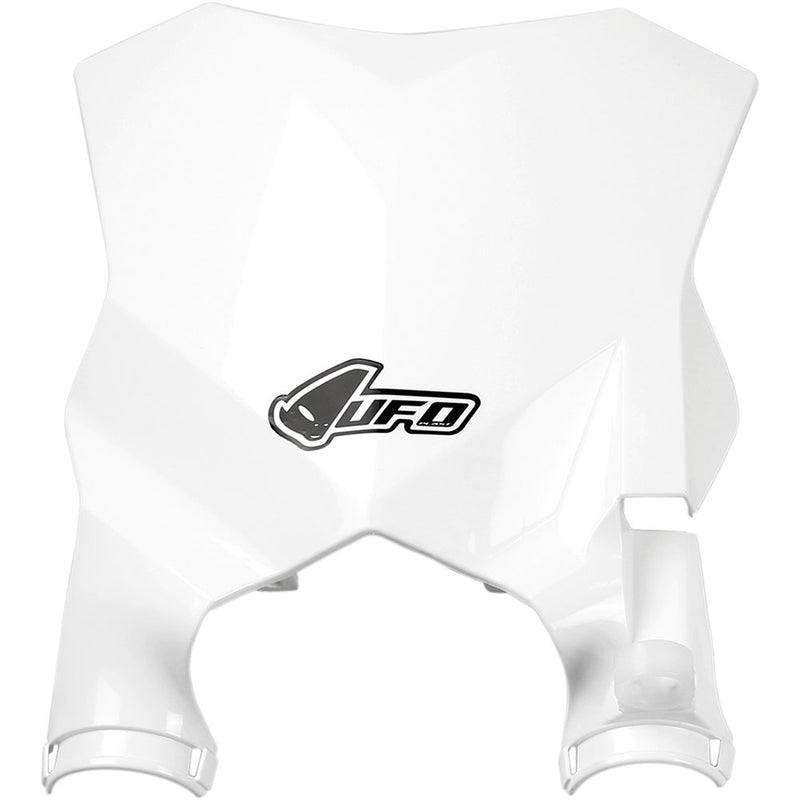 UFO Stadium Number Plate - White - Kawasaki KA04746-047