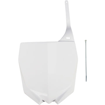 UFO Restyled Number Plate - White - YZ YA04832-046