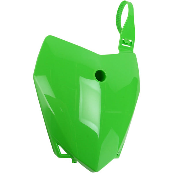 UFO Front Number Plate - KX Green KA04718-026