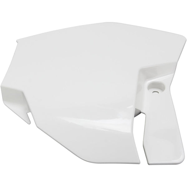 UFO Front Number Plate - White KT04074-047