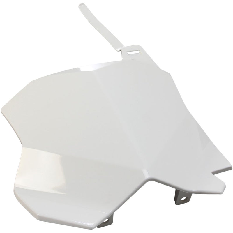 UFO Front Number Plate - White KA04738-047
