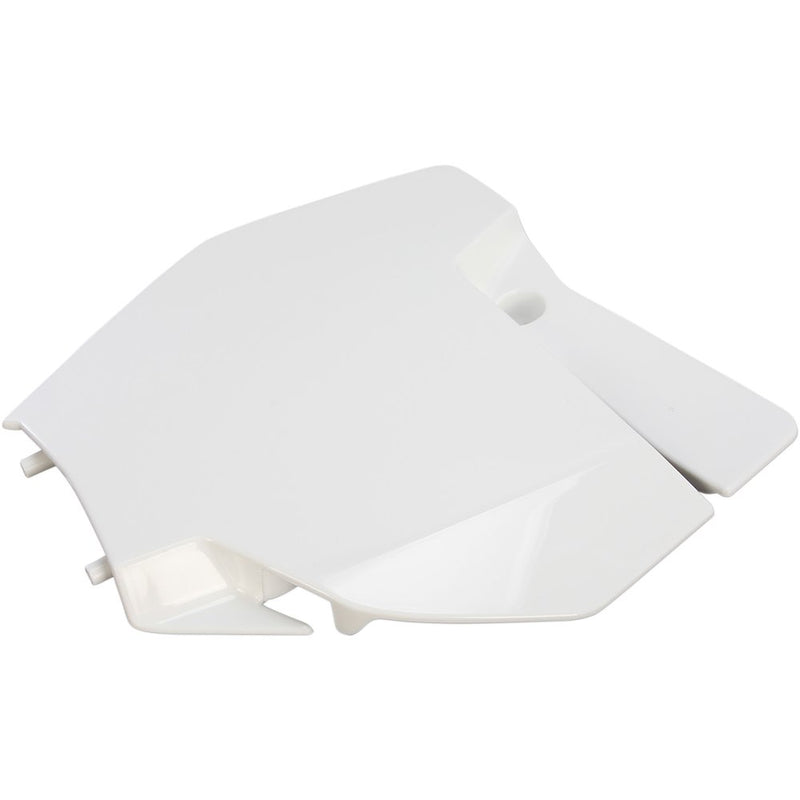 UFO Front Number Plate - White KT04063-047
