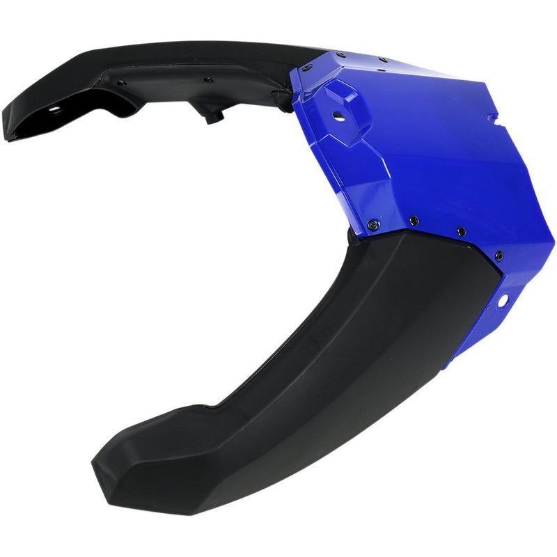 UFO Air Box Cover - Reflex Blue/Black - Yamaha YA04837-089