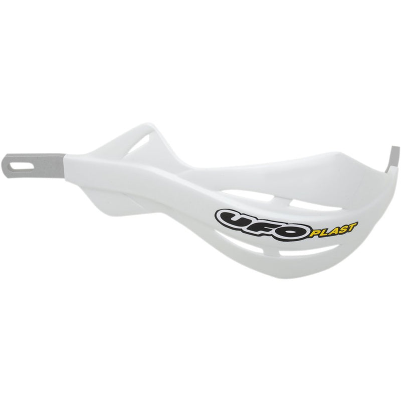 UFO Pro Handguards with Aluminum Insert for 1-1/8" Handlebars - White PM01633-041