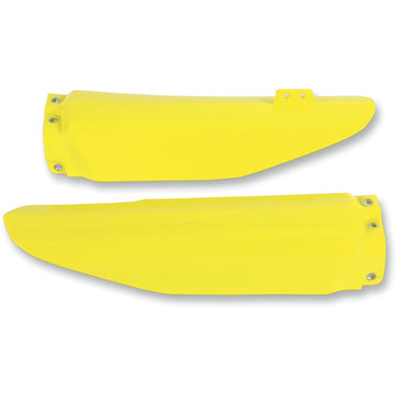 UFO Fork Tube Protectors - Yellow - RM85 SU03907-102