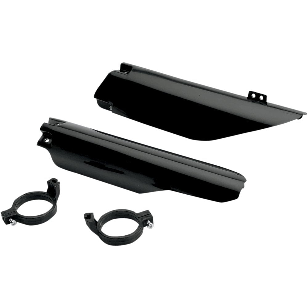 UFO Fork Tube Protectors - Black - SUZ - '04-'05 SU03998-001