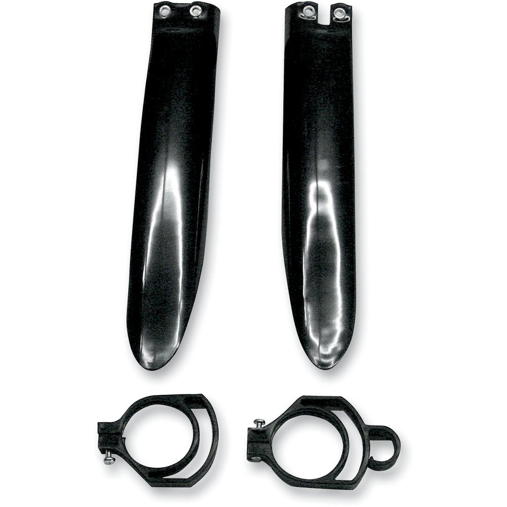 UFO Fork Tube Protectors - Black - KX85/100 - '98-'13 KA03711-001
