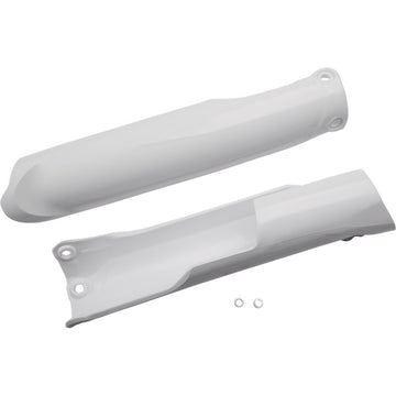 UFO Fork Slider Protectors - White YA04895#046