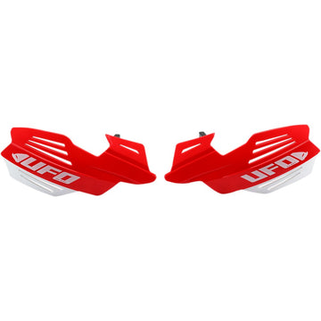 UFO Vulcan Handguards - Red PM01650-070