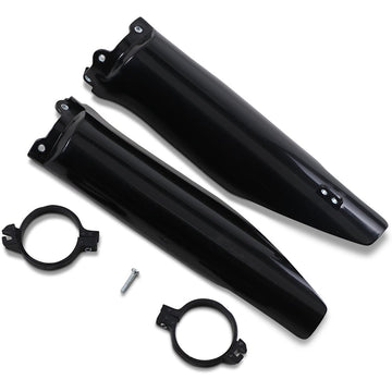 UFO Fork Tube Protectors - Black - KX 125/250 - '04-'07 KA03760-001