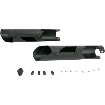 UFO Fork Tube Protectors - Black KT04002-001