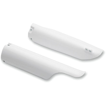UFO Fork Tube Protectors - White YA03872-046