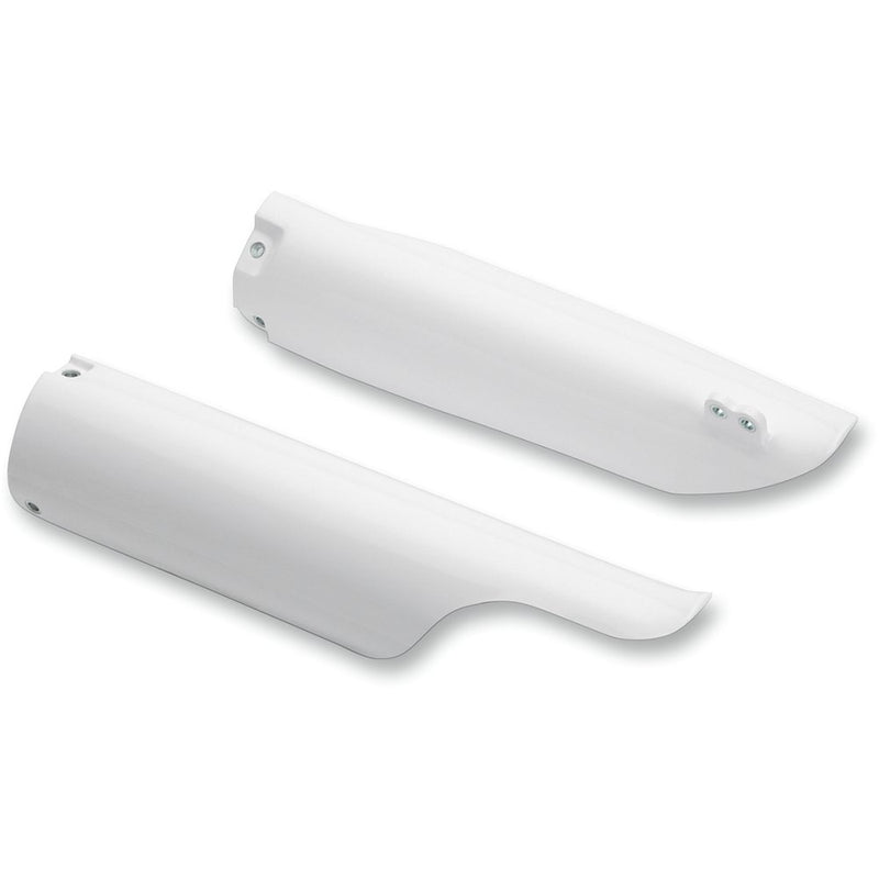 UFO Fork Tube Protectors - White YA03872-046