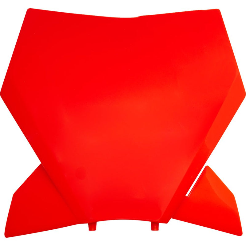 UFO Front Number Plate - Fluorescent Orange - KTM KT05013#FFLU