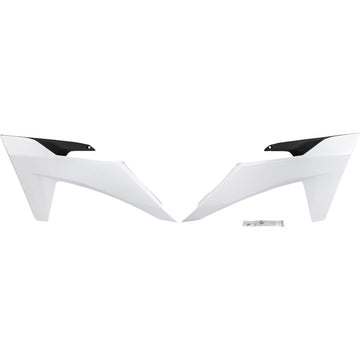 UFO Radiator Covers - '23 OEM Black/White KT05011#042