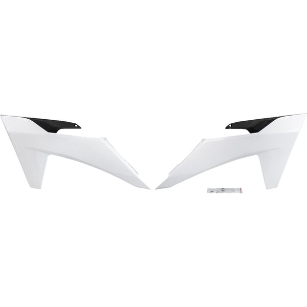 UFO Radiator Covers - '23 OEM Black/White KT05011#042