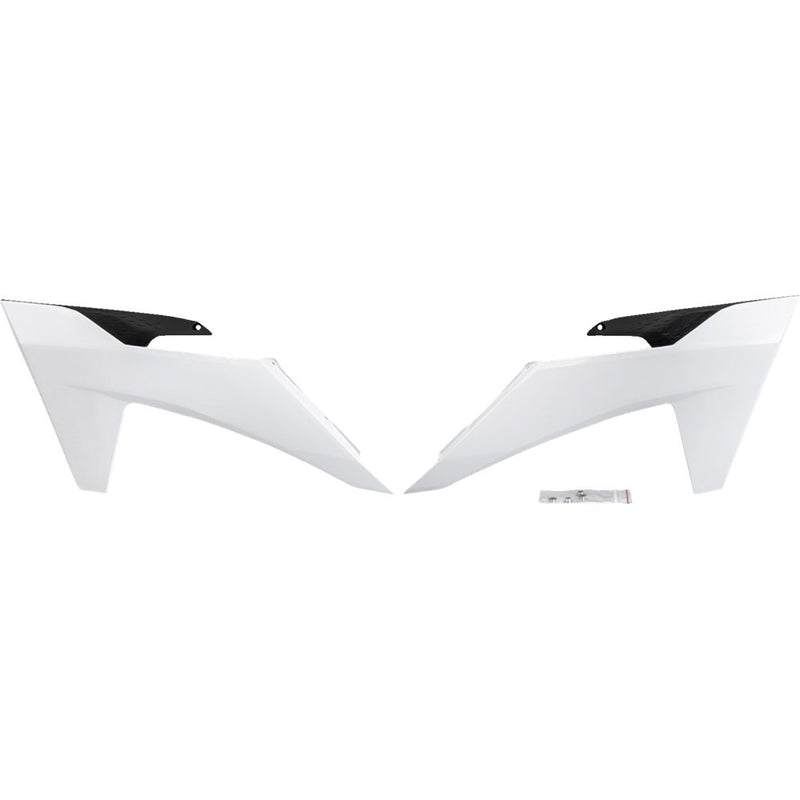 UFO Radiator Covers - '23 OEM Black/White KT05011#042