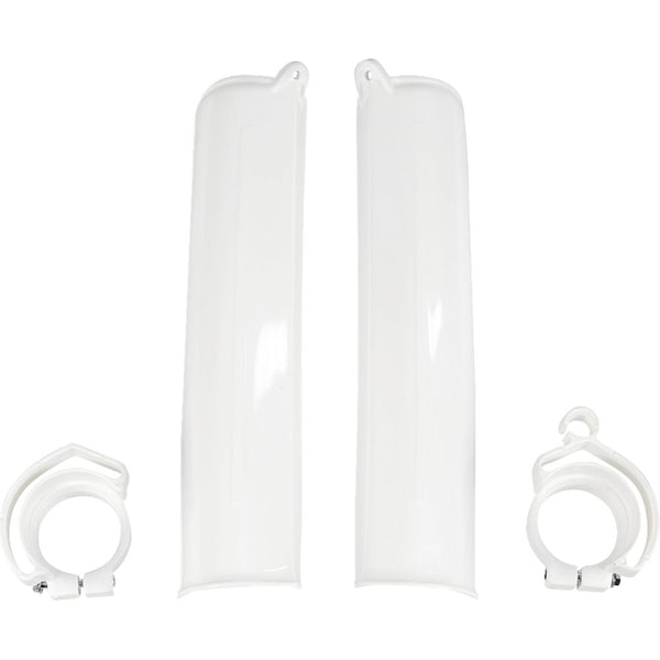 UFO Fork Tube Protectors - White KT03011#047