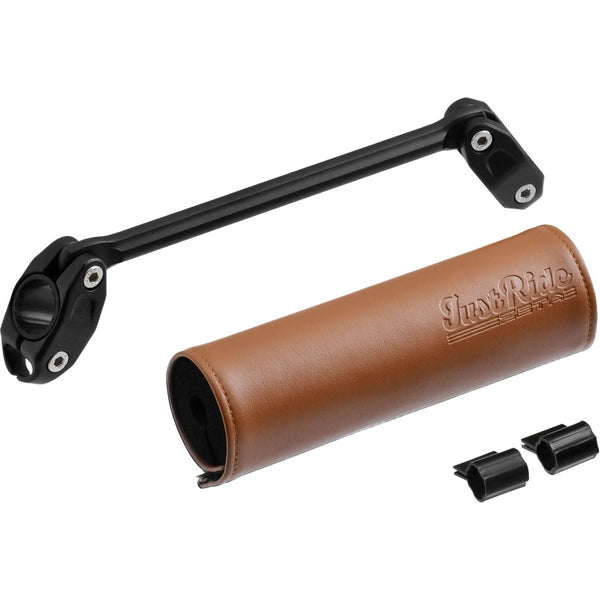 Zeta Handlebar Bar Pad Set 165mm Brown Pad W/185mm Brace