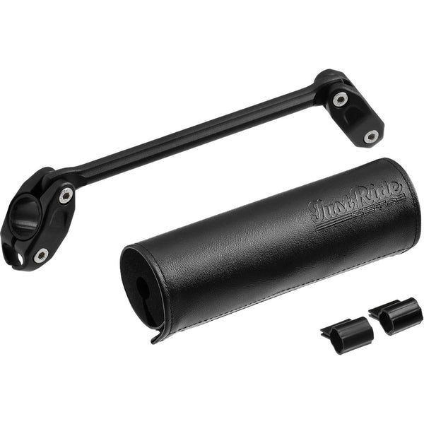 Zeta Handlebar Bar Pad Set 165mm Black Pad W/185mm Brace