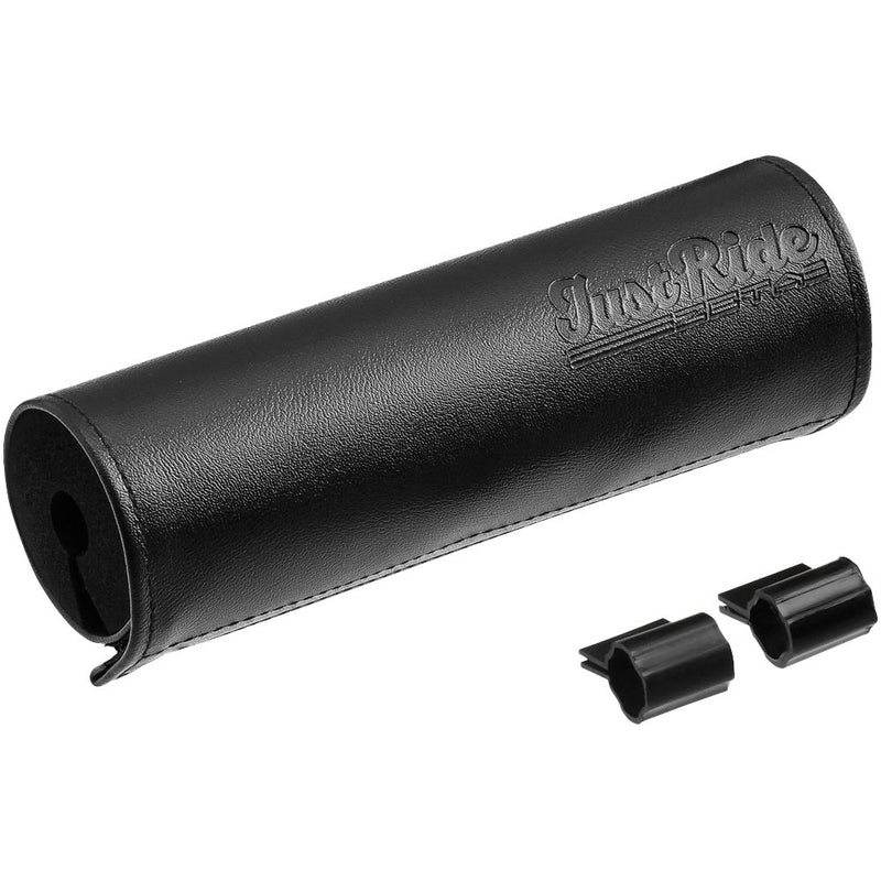 Zeta Handlebar Bar Pad Leather 165mm Black