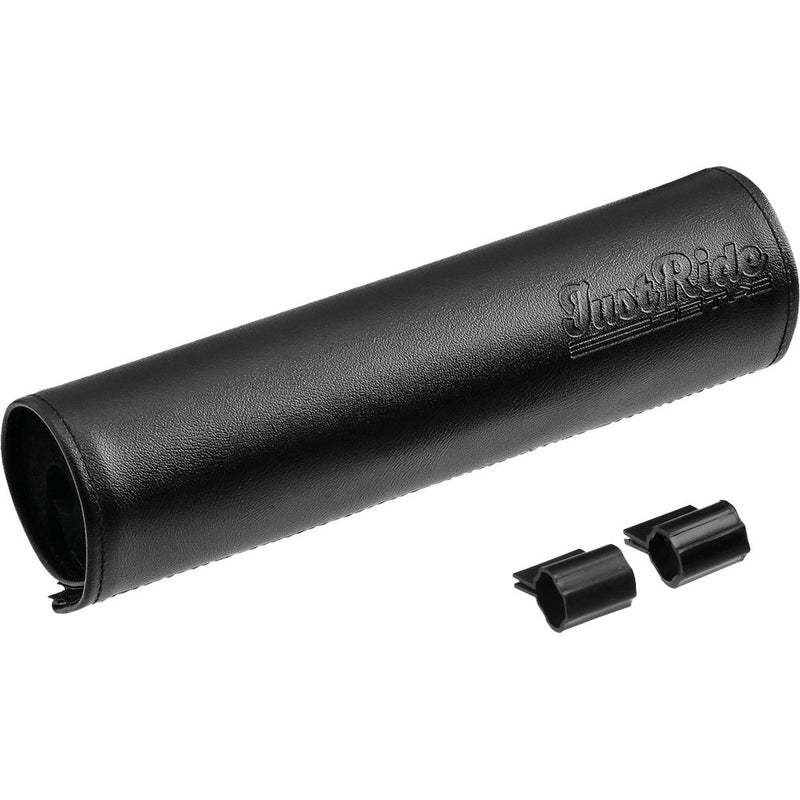 Zeta Handlebar Bar Pad Leather 200mm Black