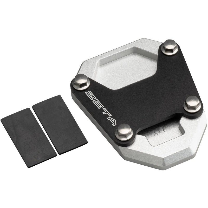 Zeta Side Stand Extender Black/Silver Hon