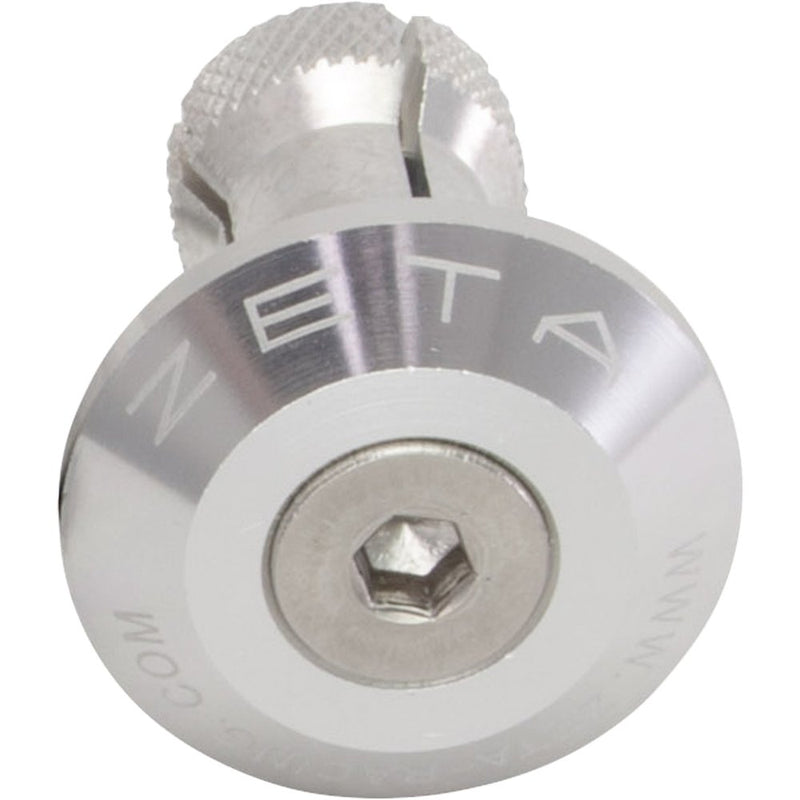Zeta Bar End Plug Silver