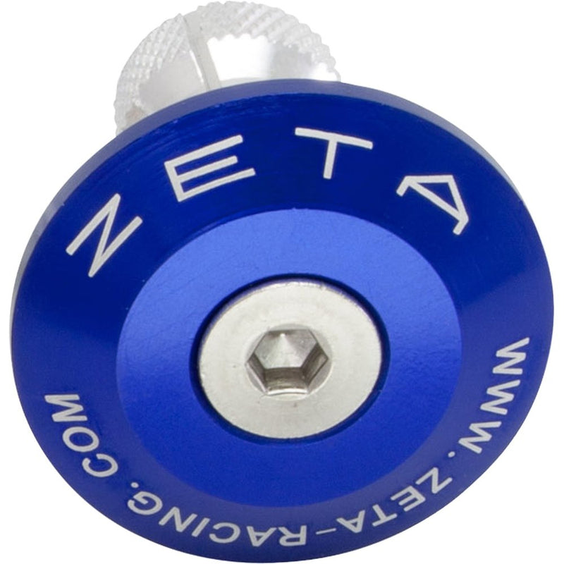 Zeta Bar End Plug Blue