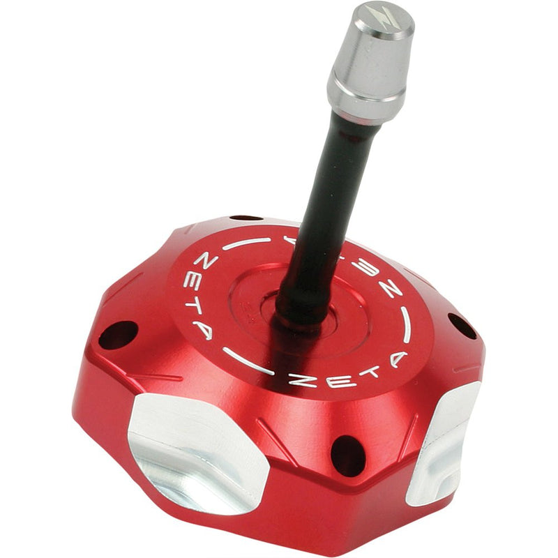 Zeta Billet Gas Cap Red