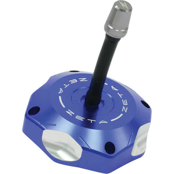 Zeta Billet Gas Cap Blue
